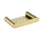 Rushy Brushed Gold Soap Dish Holder